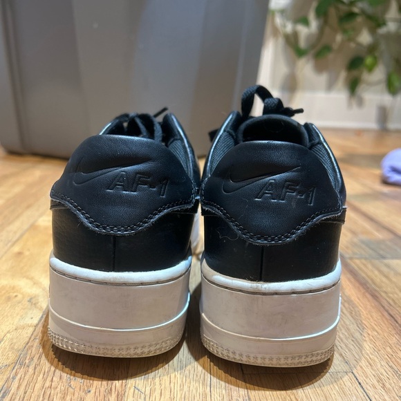 Nike Air Force 1 Sage Low Black size 9.5 Women’s - Picture 7 of 7